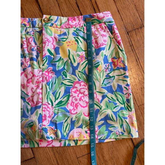 Lilly Pulitzer Colette Knit Skort Multi Grove Garden Size 10 - Picture 3 of 6